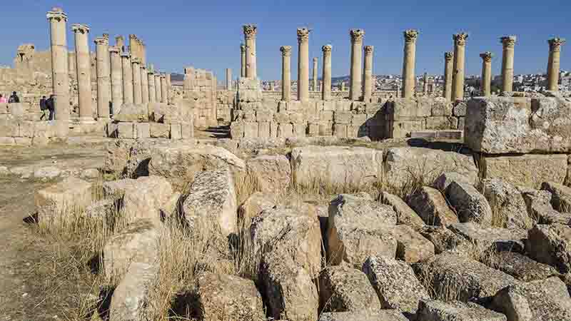 254 - Jordania - Jerash - iglesia de san Teodoro